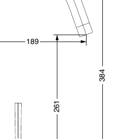 Harlyn Treen technical drawing — dimensions